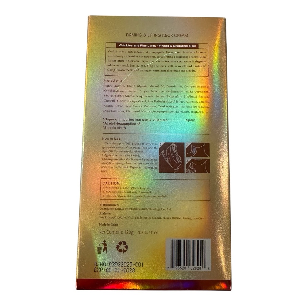 (2Pack)YCZ Firming Lifting Neck Cream - Picture 2 of 6